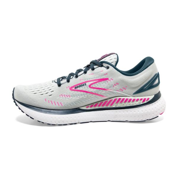 Brooks Shoes - Glycerin GTS 19 Ice Flow/Navy/Pink            