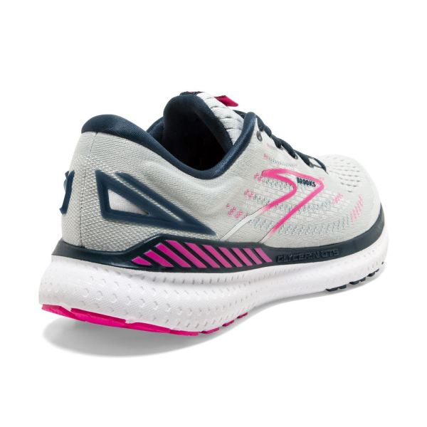 Brooks Shoes - Glycerin GTS 19 Ice Flow/Navy/Pink            