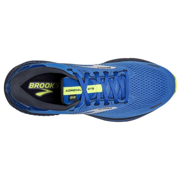 Brooks Shoes - Adrenaline GTS 22 Blue/India Ink/Nightlife            