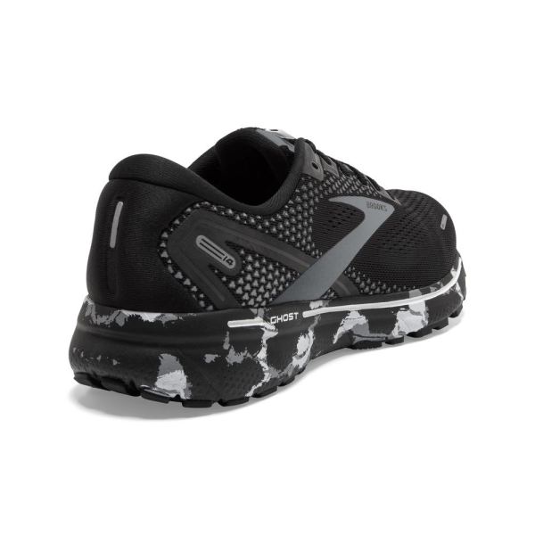 Brooks Shoes - Ghost 14 Black/Grey/White            