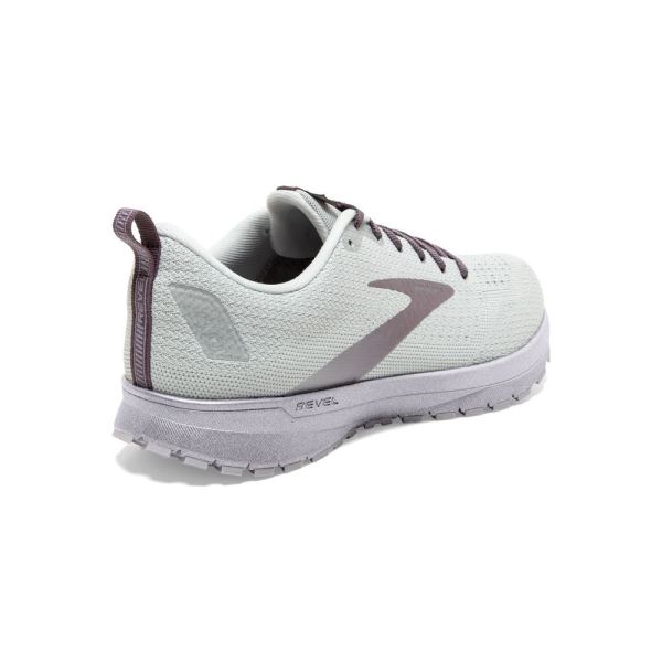 Brooks Shoes - Revel 4 Oyster/Lilac/Moonscape            
