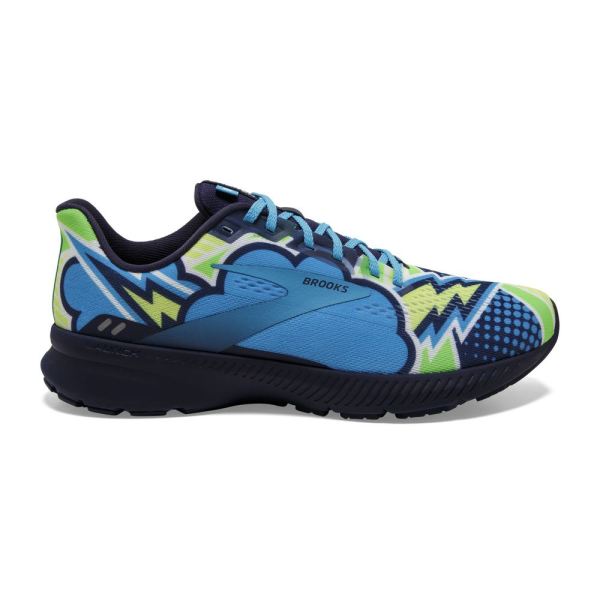 Brooks Shoes - Launch 8 Navy/Blue/Green