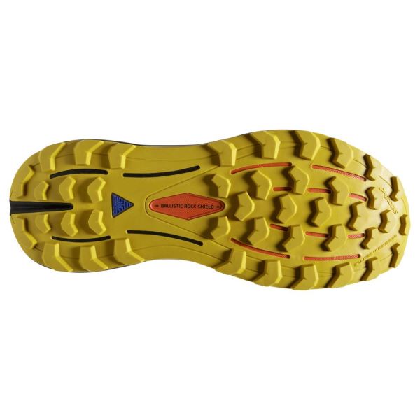 Brooks Shoes - Cascadia 16 Yellow/Black/Grenadine            