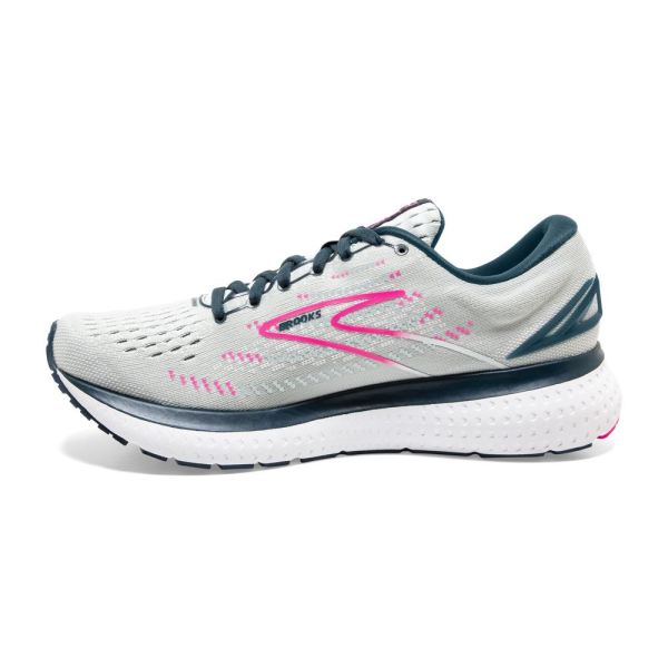 Brooks Shoes - Glycerin 19 Ice Flow/Navy/Pink            