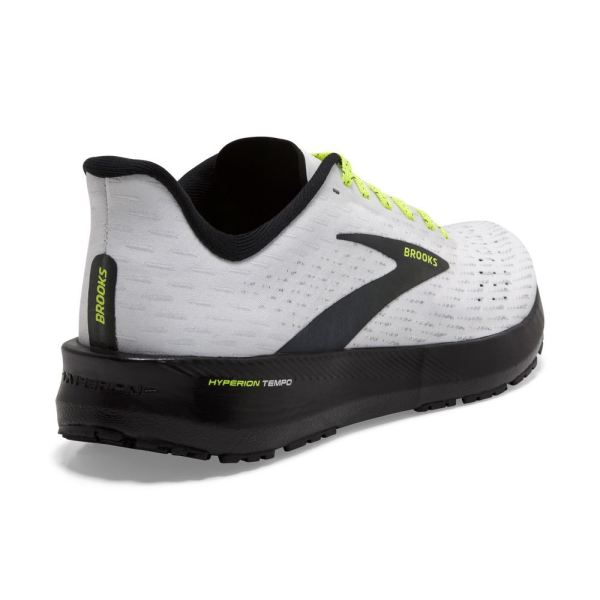 Brooks Shoes - Hyperion Tempo White/Nightlife/Black            