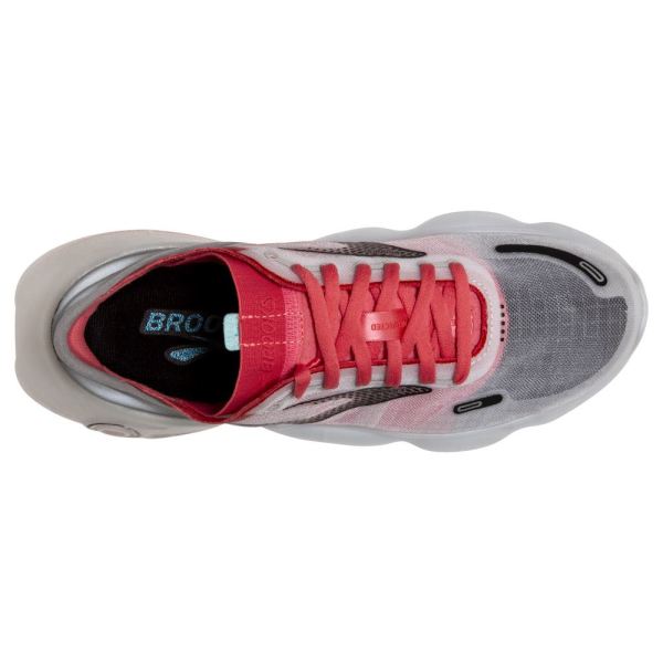 Brooks Shoes - Aurora BL Grey/Coral/Black            