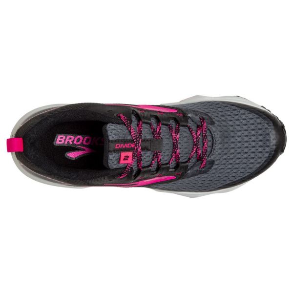 Brooks Shoes - Divide 2 Black/Ebony/Pink            