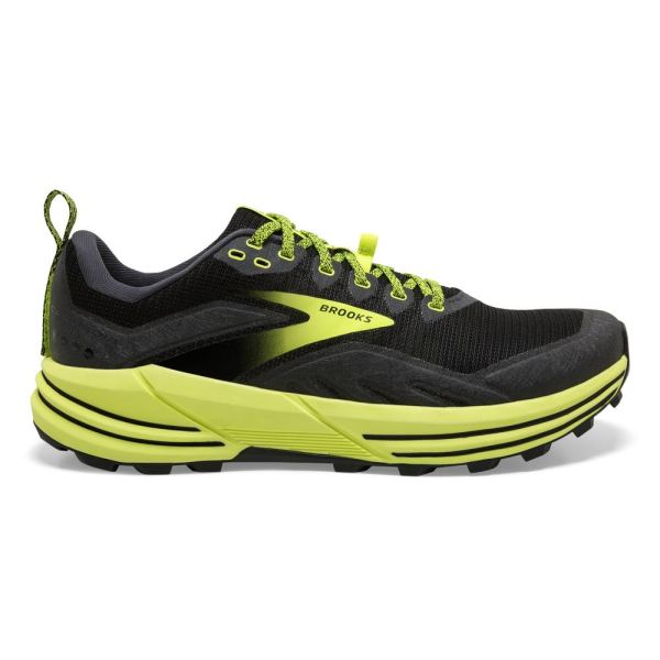 Brooks Shoes - Cascadia 16 Black/Ebony/Nightlife