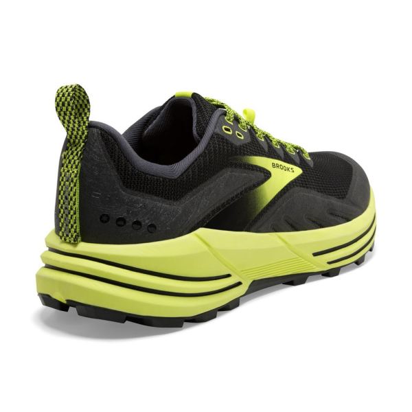 Brooks Shoes - Cascadia 16 Black/Ebony/Nightlife            