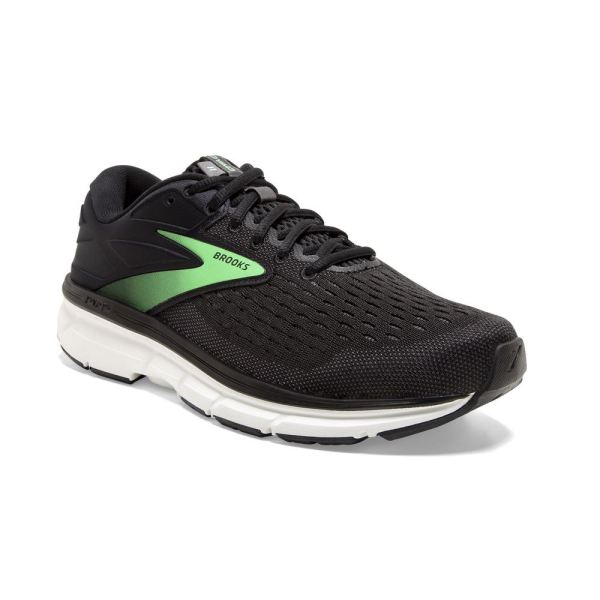 Brooks Shoes - Dyad 11 Black/Ebony/Green            