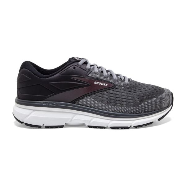 Brooks Shoes - Dyad 11 Blackened Pearl/Alloy/Red