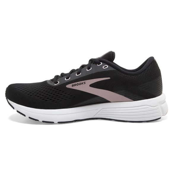 Brooks Shoes - Signal 3 Black/Primrose Pink/Blackened Pearl            