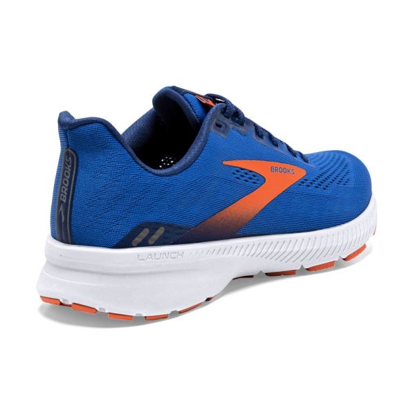 Brooks Shoes - Launch 8 Blue/Orange/White            