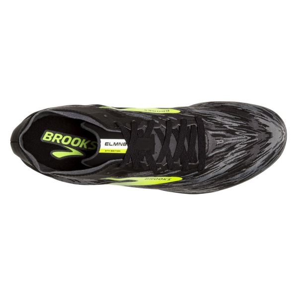 Brooks Shoes - ELMN8 v5 Black/Grey/Nightlife            