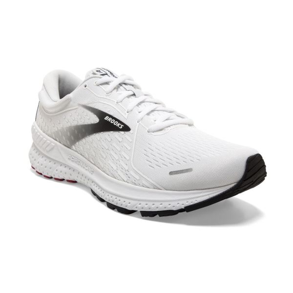 Brooks Shoes - Adrenaline GTS 21 White/Black/Red            