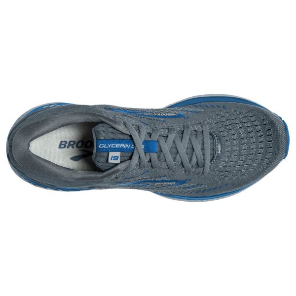 Brooks Shoes - Glycerin GTS 19 Quarry/Grey/Dark Blue            