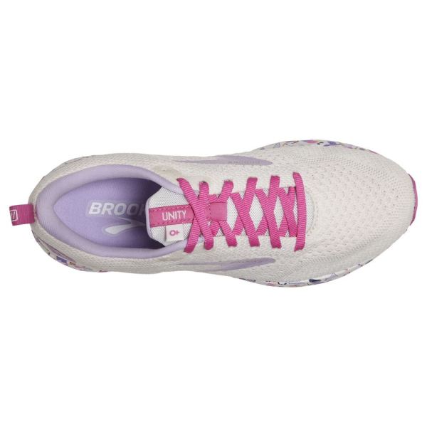 Brooks Shoes - Revel 4 White/Lilac/Pink            