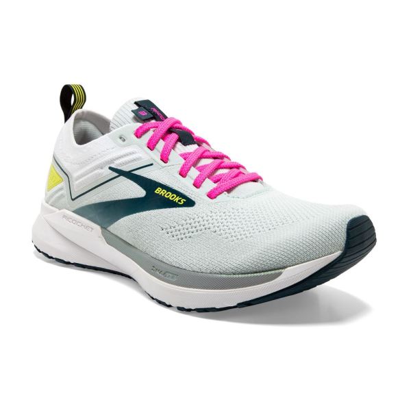 Brooks Shoes - Ricochet 3 Ice Flow/Pink/Pond            