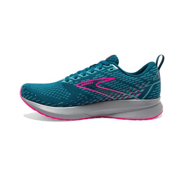 Brooks Shoes - Levitate 5 Blue/Porcelain/Pink            