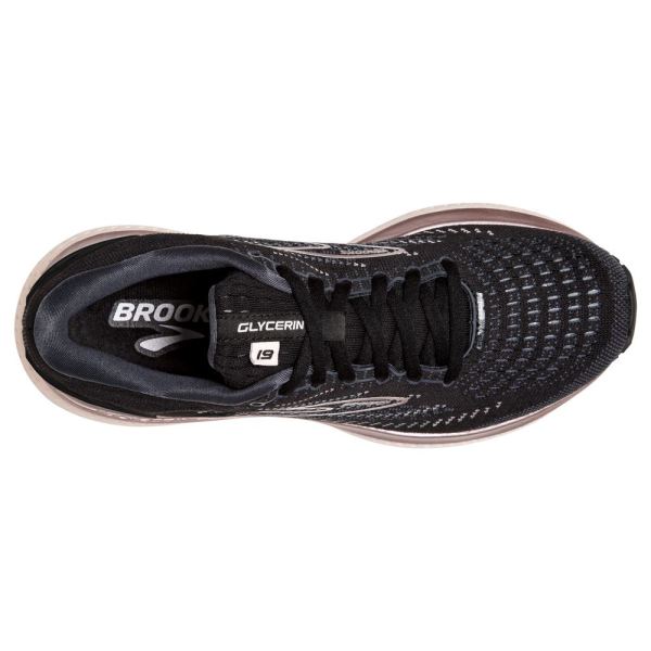 Brooks Shoes - Glycerin 19 Black/Ombre/Metallic            