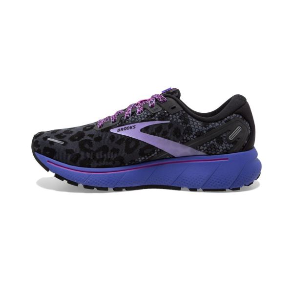 Brooks Shoes - Ghost 14 Ebony/Black/Purple            