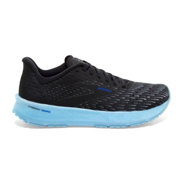 Brooks Shoes - Hyperion Tempo Black/Iced Aqua/Blue