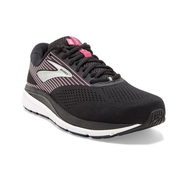 Brooks Shoes - Addiction 14 Black/Hot Pink/Silver            