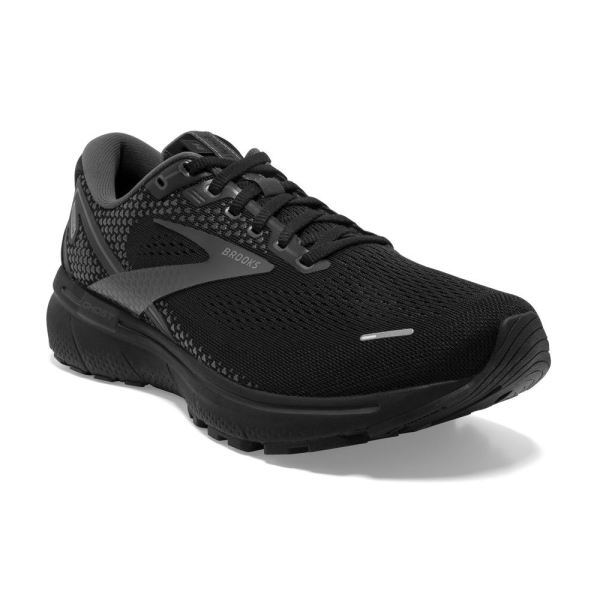 Brooks Shoes - Ghost 14 Black/Black/Ebony            