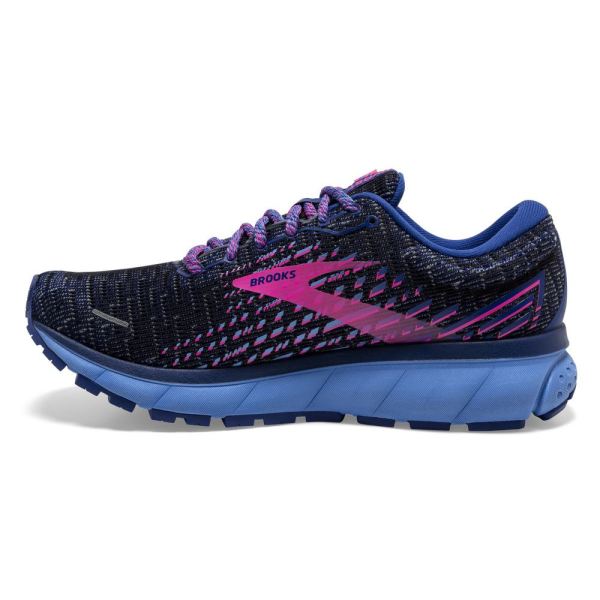 Brooks Shoes - Ghost 13 Ebony/Blue/Pink            