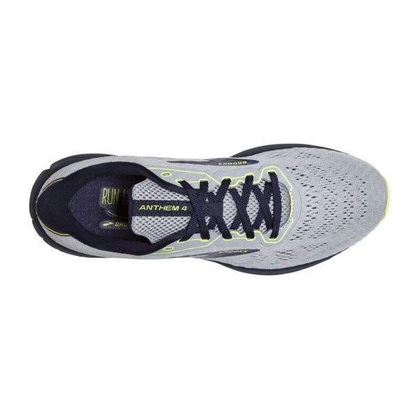 Brooks Shoes - Anthem 4 Quarry/Navy/Sunny Lime            