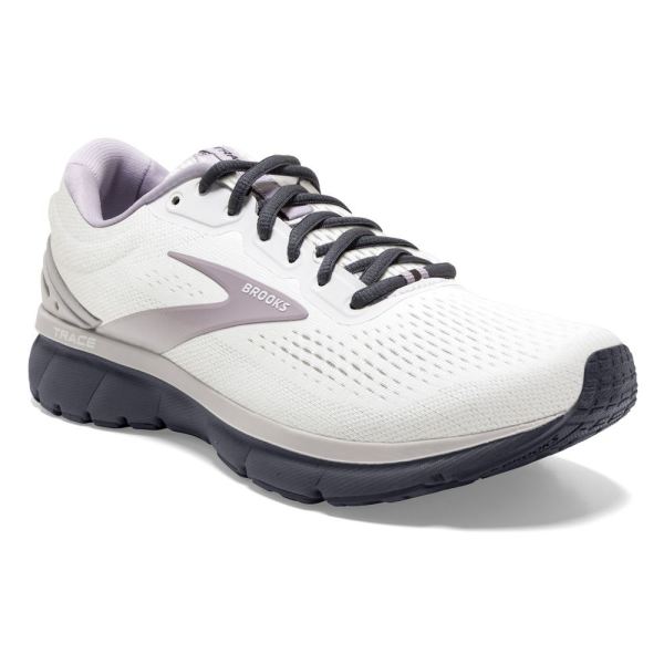 Brooks Shoes - Trace White/Grey/Ombre Blue            