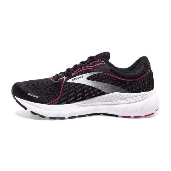 Brooks Shoes - Adrenaline GTS 21 Black/Raspberry Sorbet/Ebony            