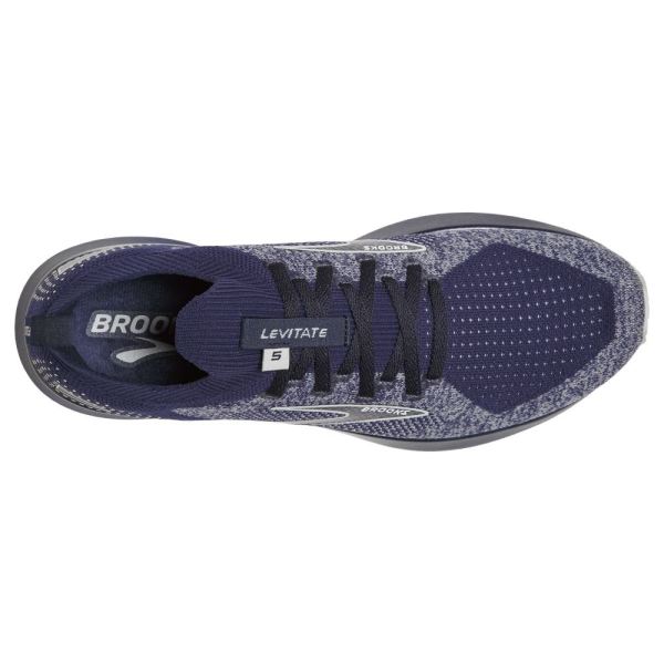 Brooks Shoes - Levitate StealthFit 5 Peacoat/Grey            