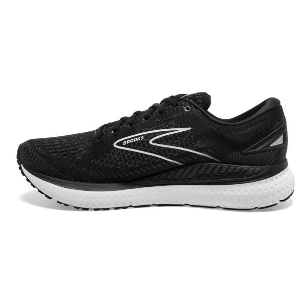 Brooks Shoes - Glycerin GTS 19 Black/White            