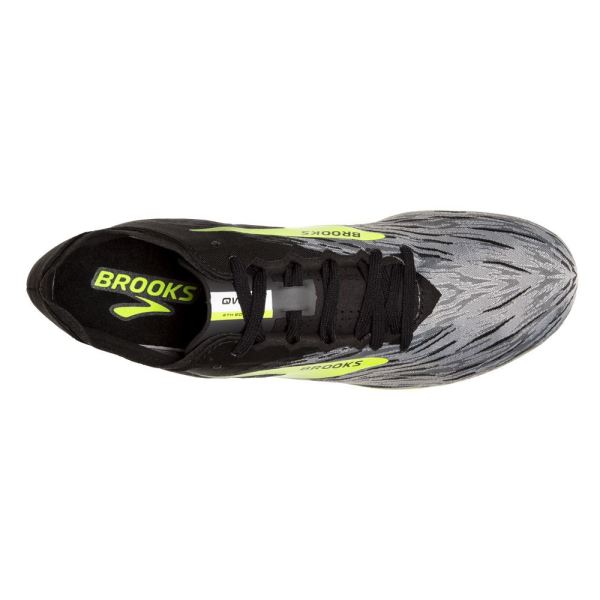 Brooks Shoes - QW-K v4 Black/Grey/Nightlife            