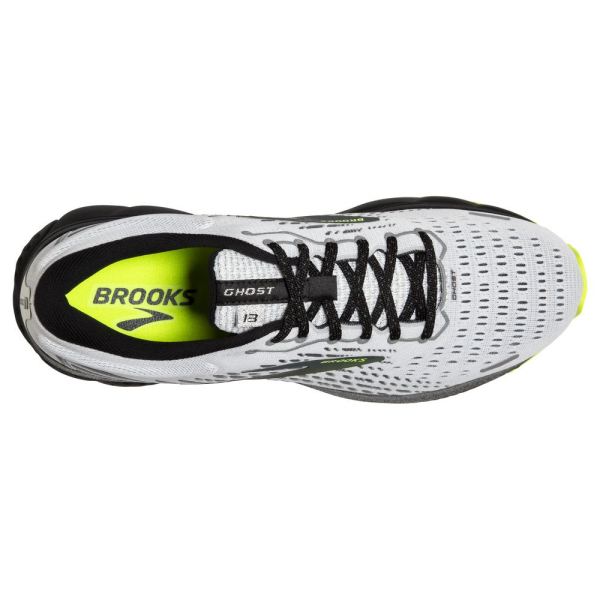 Brooks Shoes - Ghost 13 White/Black/Nightlife            