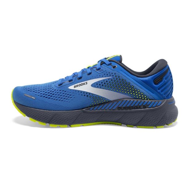 Brooks Shoes - Adrenaline GTS 22 Blue/India Ink/Nightlife            