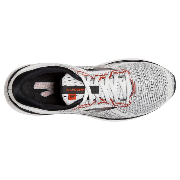 Brooks Shoes - Glycerin 18 Grey/Black/Tradewinds            