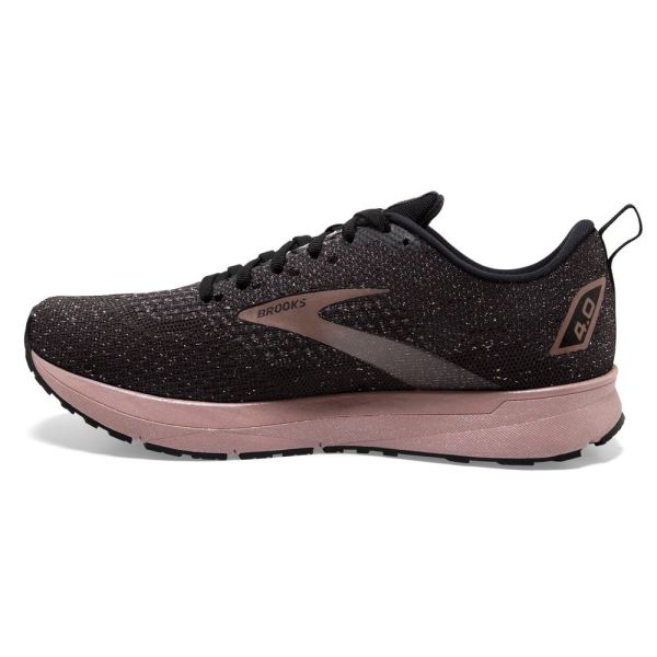 Brooks Shoes - Revel 4 Black/Ebony/Rose Gold            