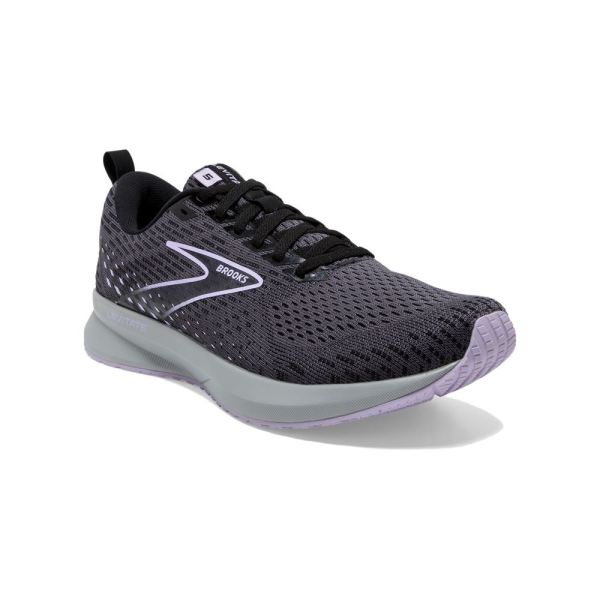 Brooks Shoes - Levitate 5 Ebony/Black/Lilac            