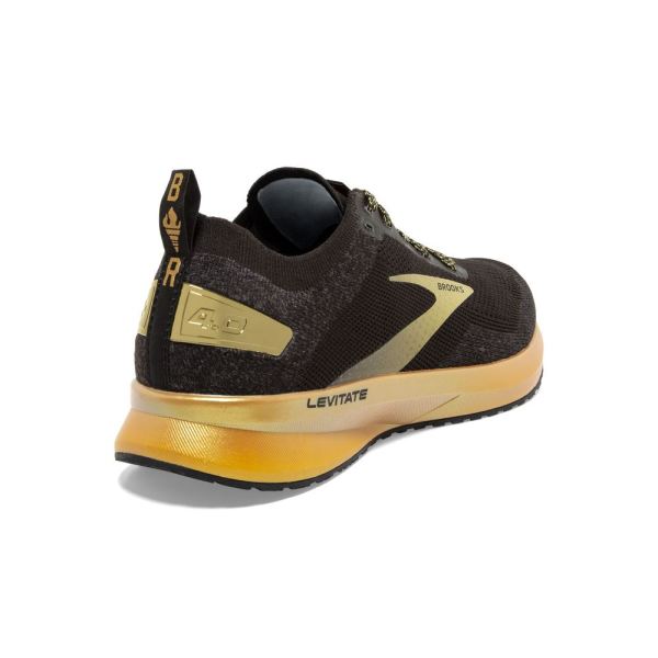 Brooks Shoes - Levitate 4 Black/Gold            