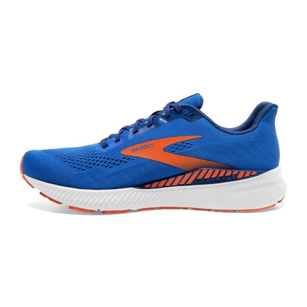 Brooks Shoes - Launch 8 GTS Blue/Orange/White            