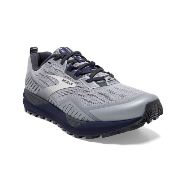 Brooks Shoes - Cascadia 15 Ebony/Silver/Deep Cobalt            