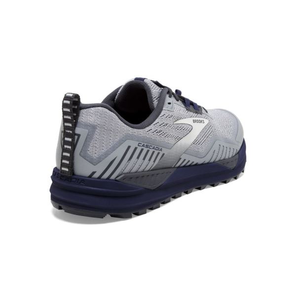 Brooks Shoes - Cascadia 15 Ebony/Silver/Deep Cobalt            