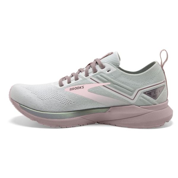 Brooks Shoes - Ricochet 3 White/Ice/Primrose Pink            