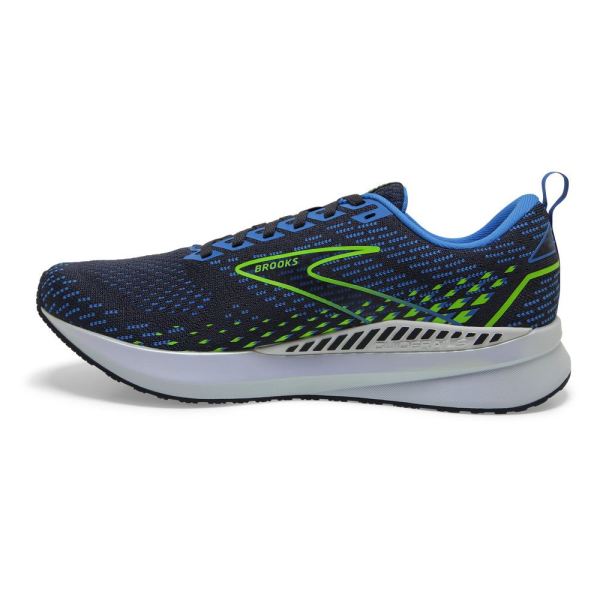 Brooks Shoes - Levitate GTS 5 India Ink/Blue/Green Gecko            