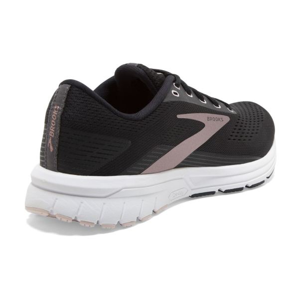 Brooks Shoes - Signal 3 Black/Primrose Pink/Blackened Pearl            