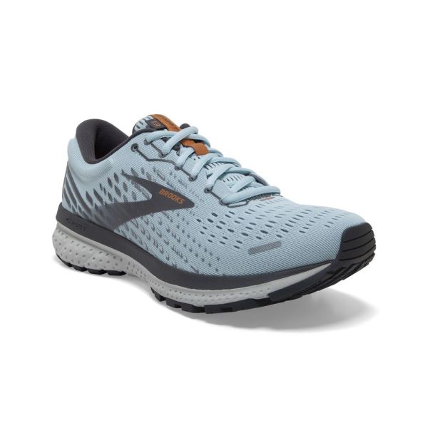 Brooks Shoes - Ghost 13 Light Blue/Blackened Pearl/White            