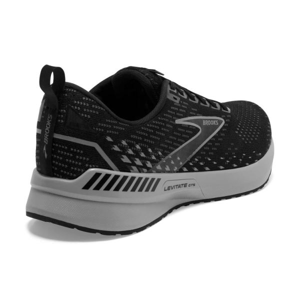 Brooks Shoes - Levitate GTS 5 Black/Ebony/Grey            