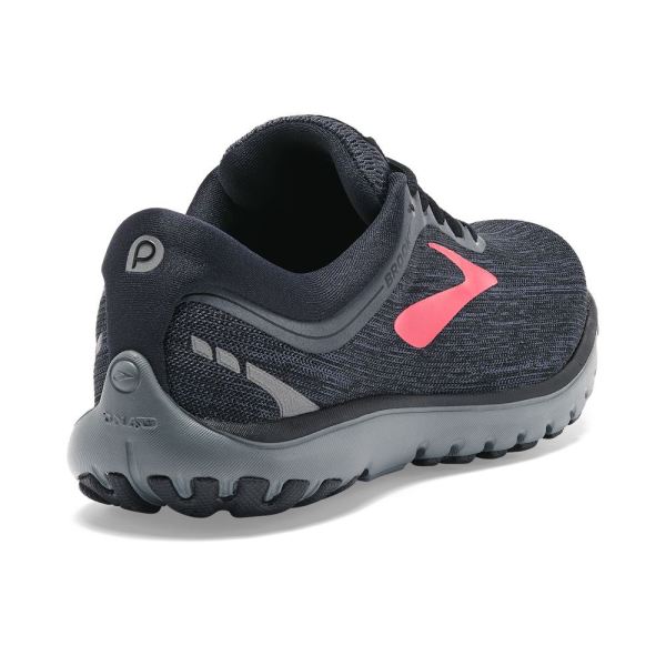 Brooks Shoes - PureFlow 7 Black/Ebony/Teaberry            